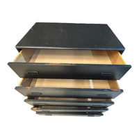 Noir MCM Style 5-drawer Dresser