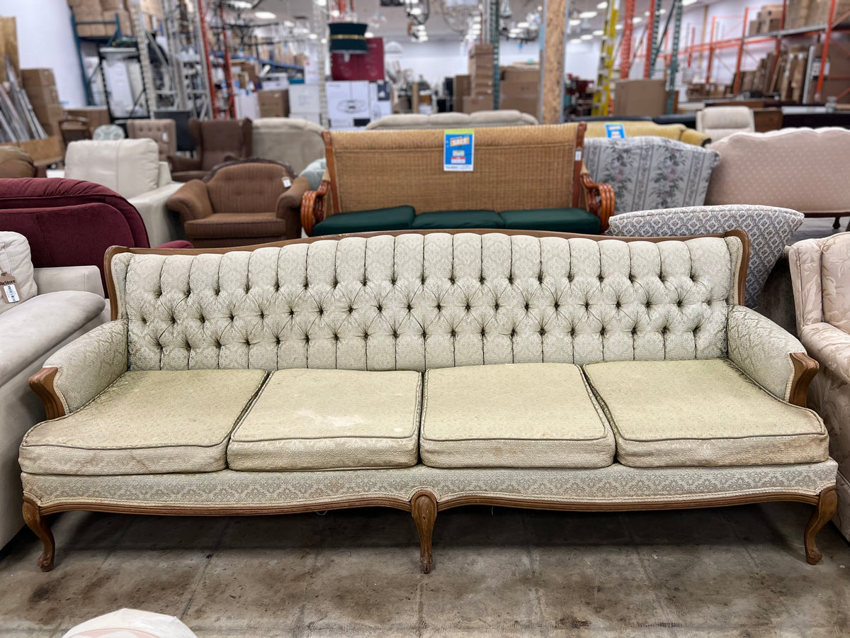 Light Green Victorian Styled Couch