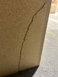 Hampton Bay Edson White Base Cabinet (Cracked Selling As is)