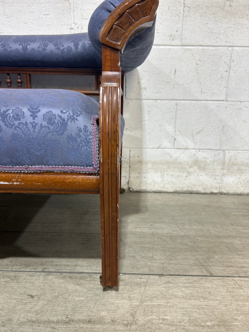 Royal Navy blue Lounge Chair