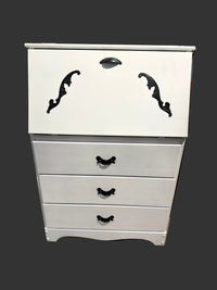 White Secretary Desk