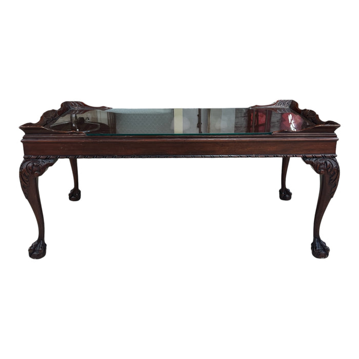 Ornate Queen Anne-Style Coffee Table