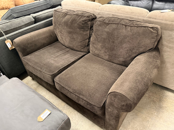 Dark Espresso Brown Love seat