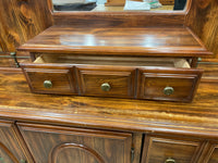 Solid Wooden Dining, Entry or Entertainment Storage Unit