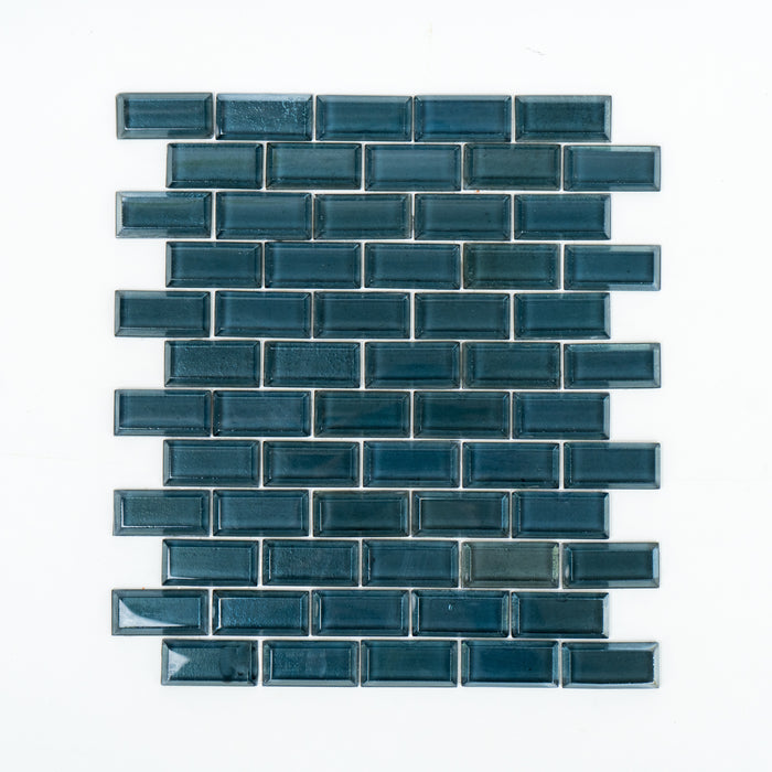 Crystal Mosaic Tiles - Dark Turquoise