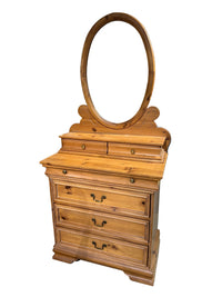 Dresser with Detachable Mirror
