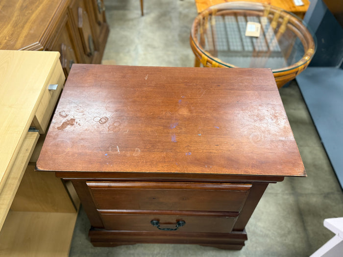 Honey Brown Side Table