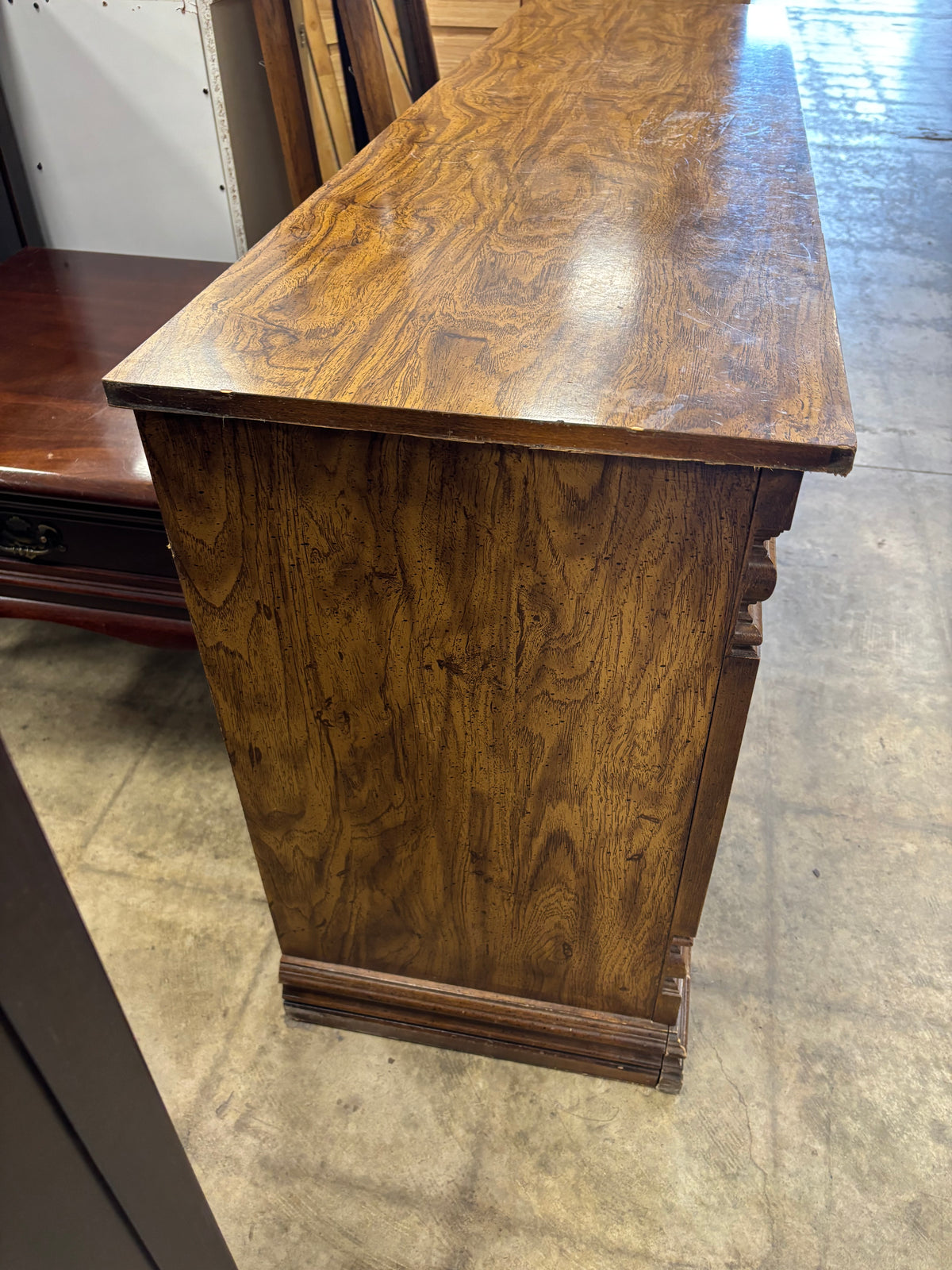 Mediterranean-Style Wooden Dresser