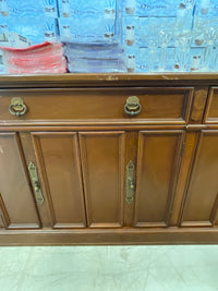 Henredon Dark Brown Wood Sideboard