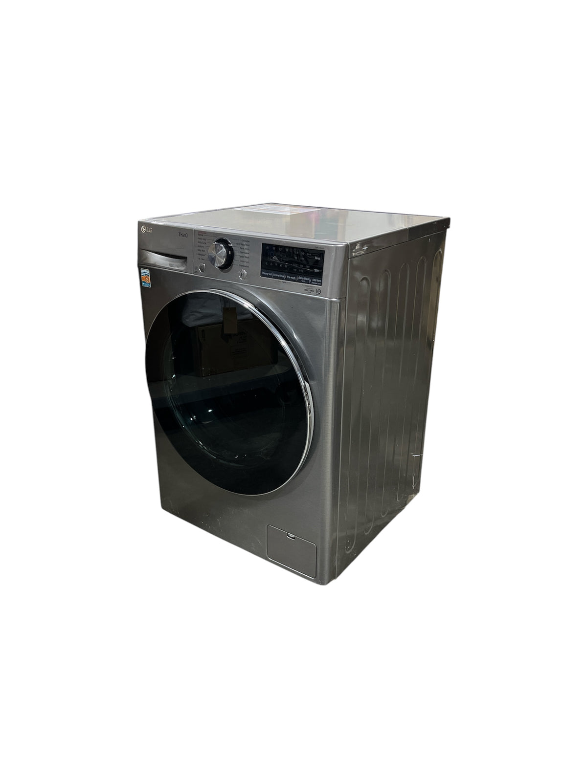 LG Front Load Washer in Graphite Steel