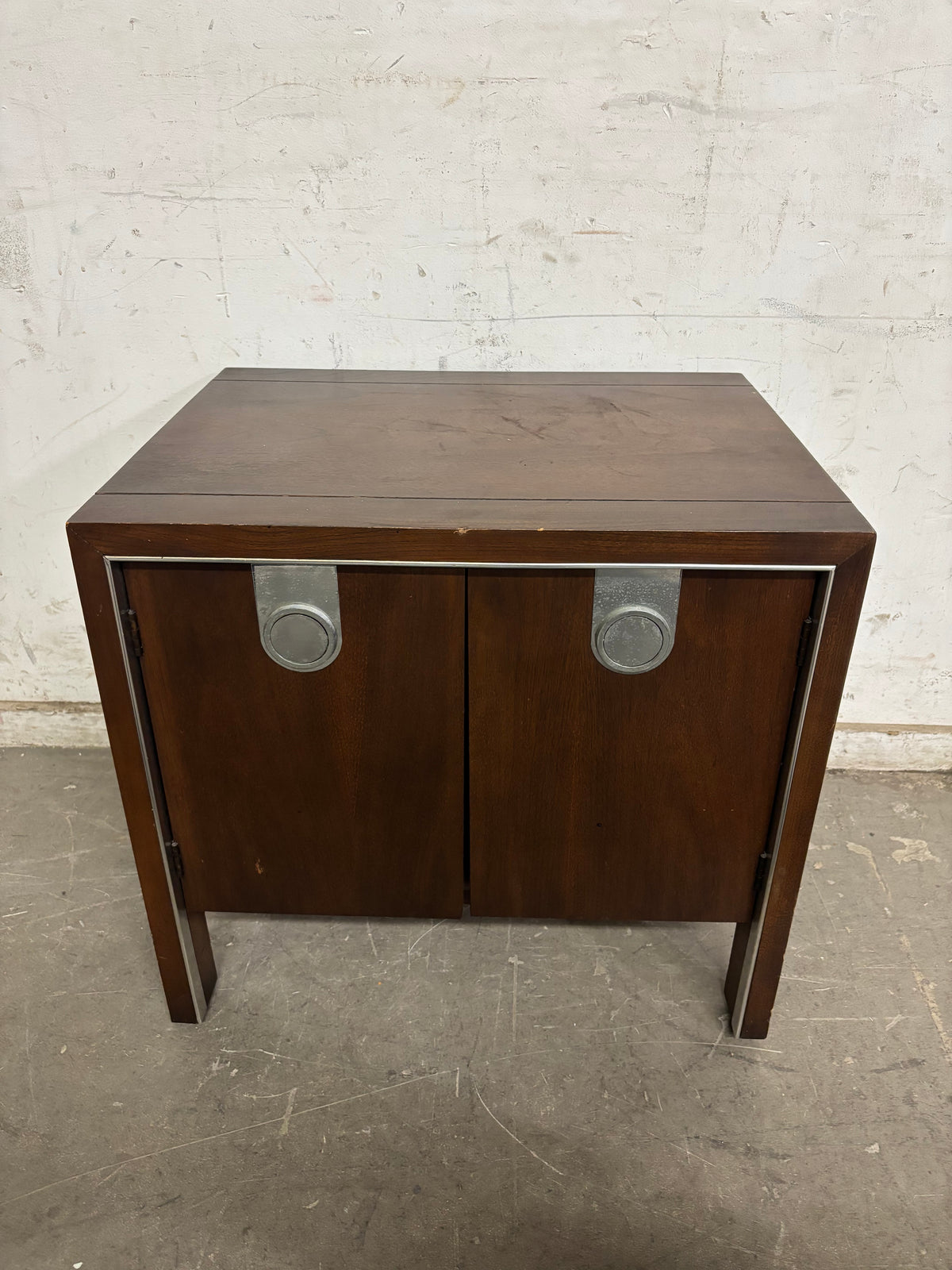 Faux Rosewood Nightstand