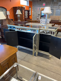 70"W Mirrored Sideboard