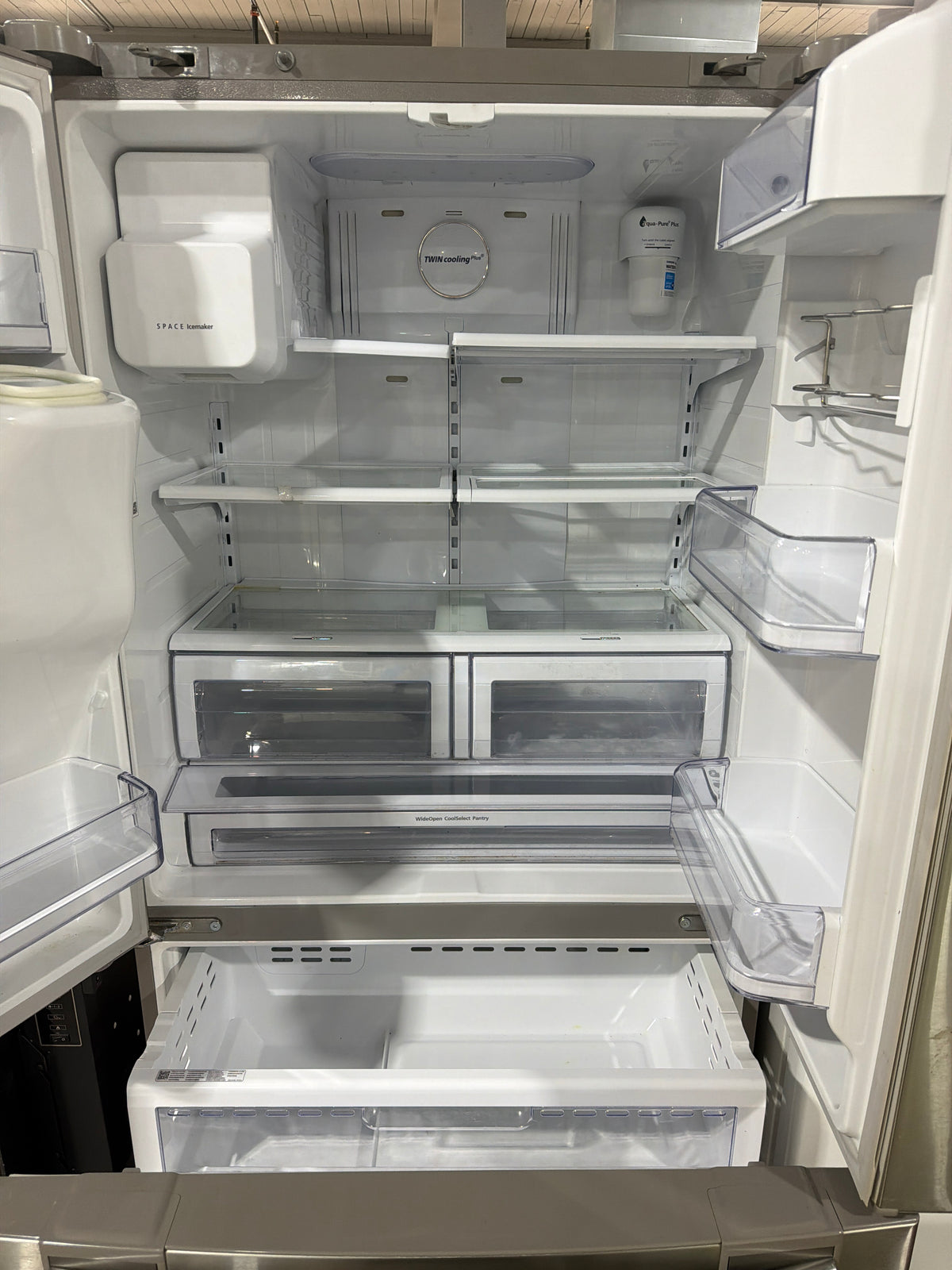 Space Samsung St Steel French Door Refrigerator / Freezer