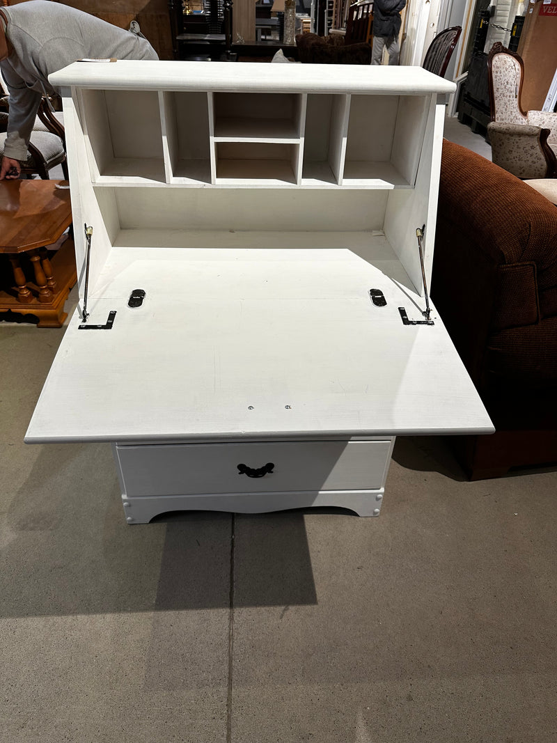 White Secretary Desk