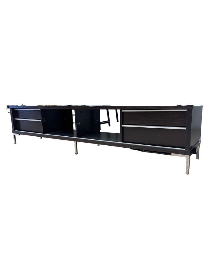 Longfellow Black Media Console