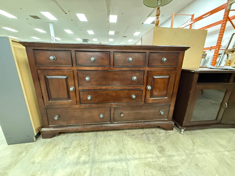 Traditional Style Dark Wooden Cabinet