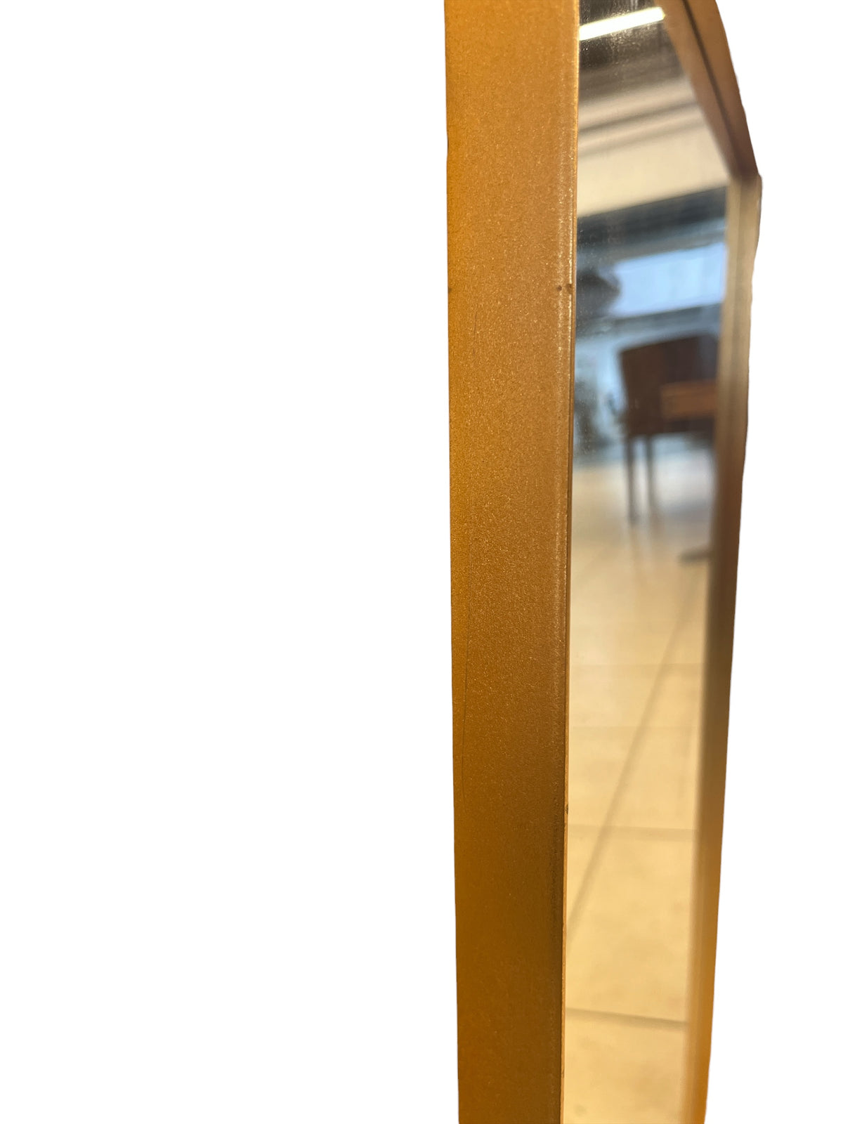 Minimalistic Modern Gold Wall Mirror