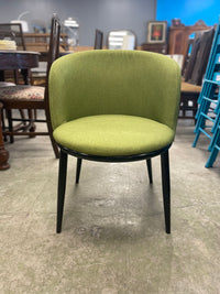 22" Moss Green Club Chair