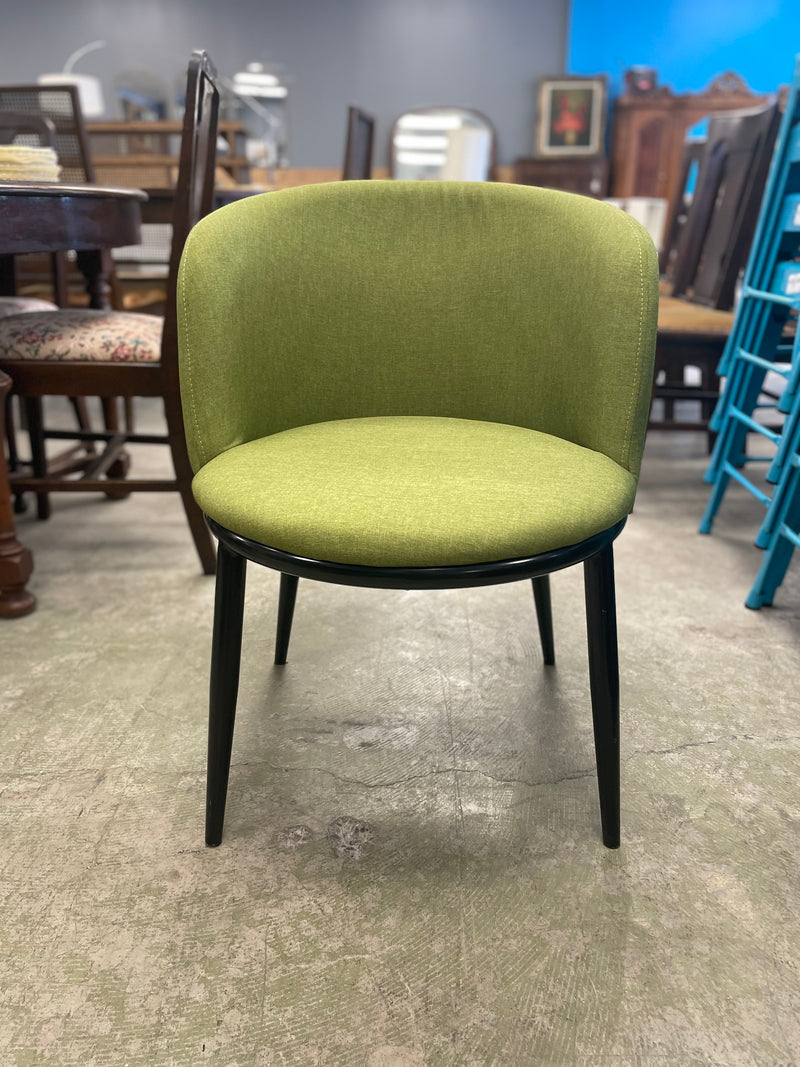 22" Moss Green Club Chair