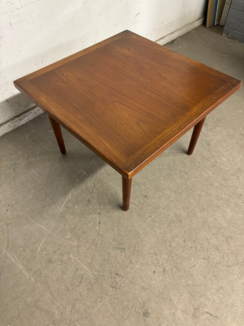 26”W Teak Coffee Table