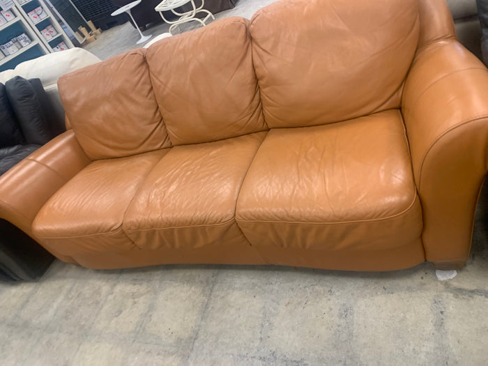 Camel Brown 3-Seater Sofa