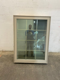 36"W x 48"H Casement Window in Grey