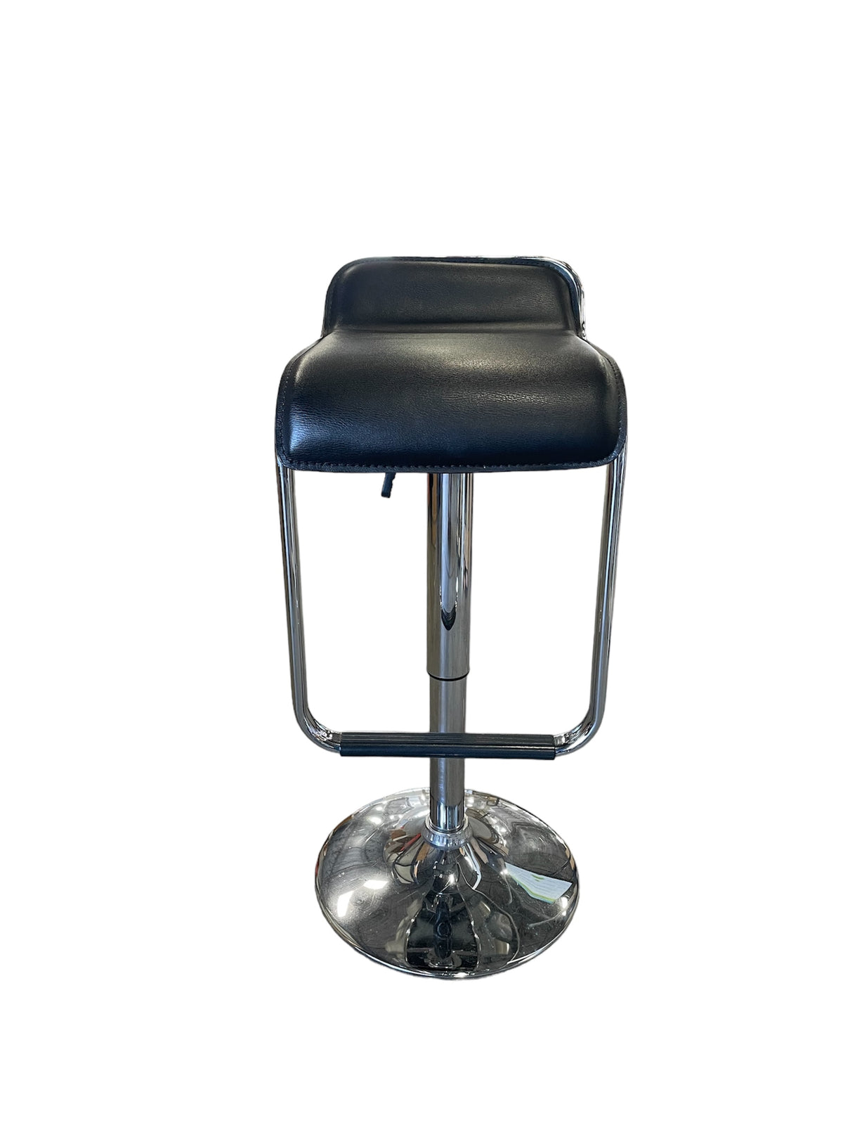 Modern Faux Leather Barstool