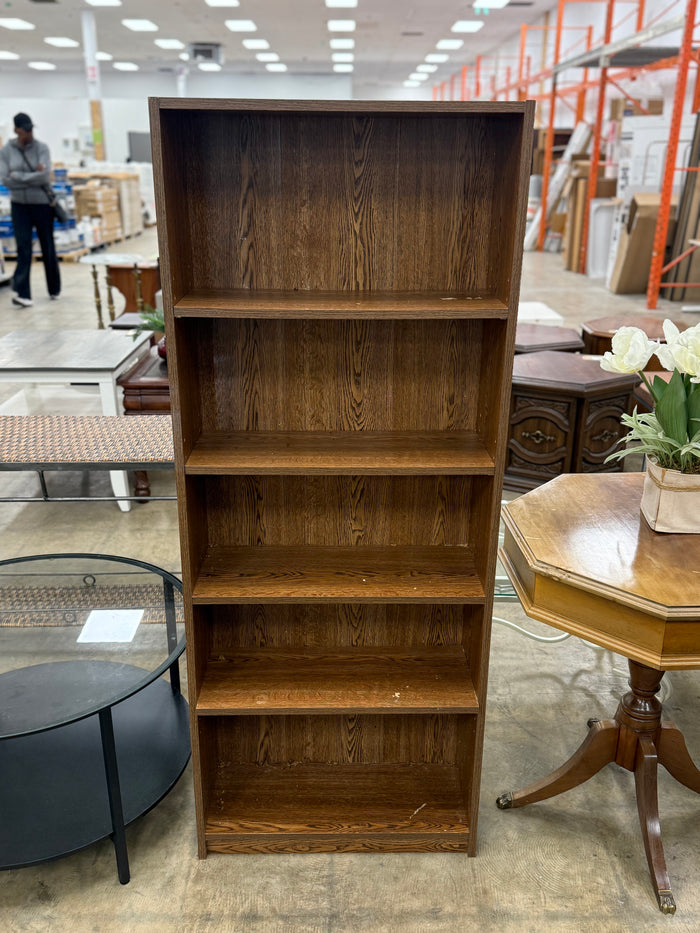 Small Light Caramel Brown Shelving Unit