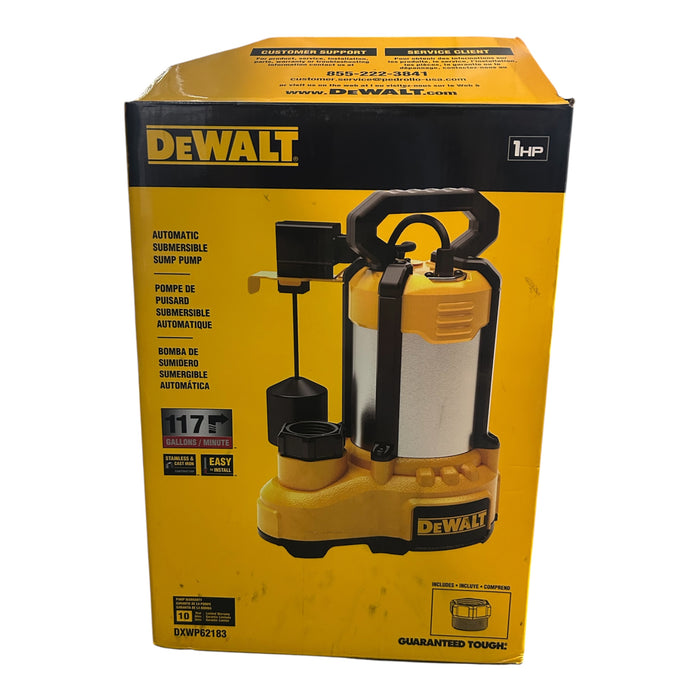 DeWalt Cast Iron Submersible Sump Pump (Not New)