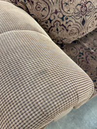 Light Brown Corduroy-Styled Sofa