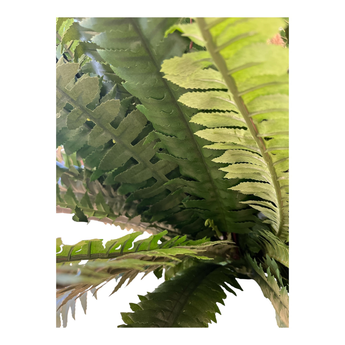 Artificial Boston Fern Hanging Plant