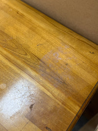 Small Honey Brown Wooden Table