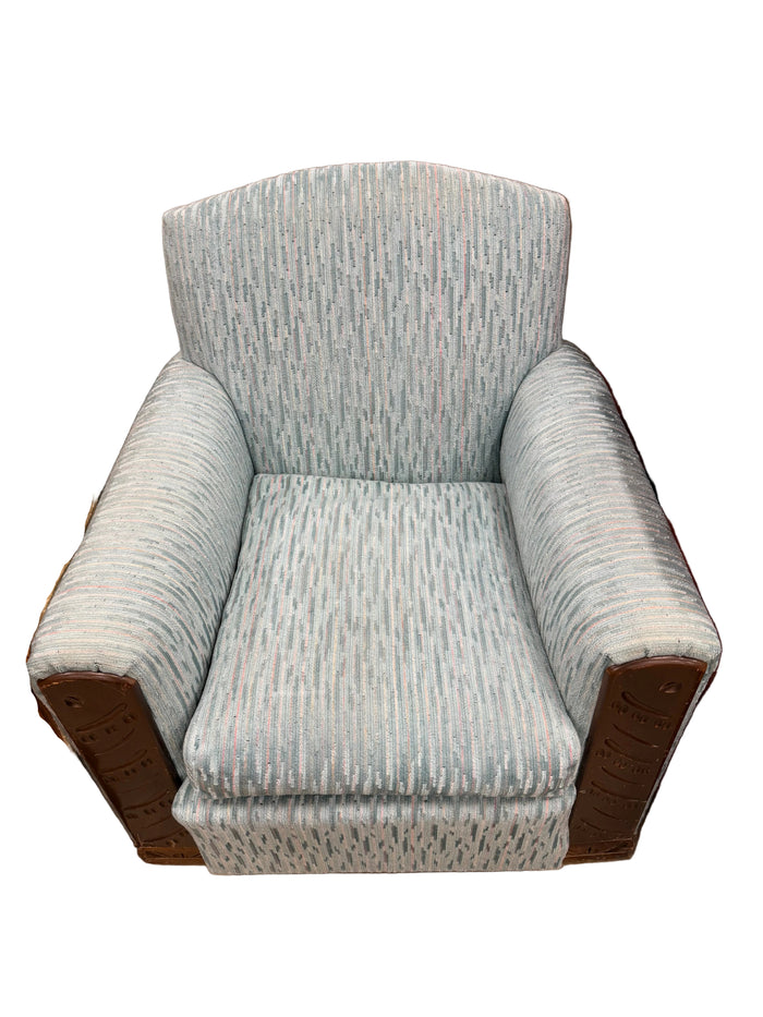 Light Ocean Blue Chair