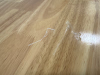 48” W - Natural wood Rectangle Table - 18" Height