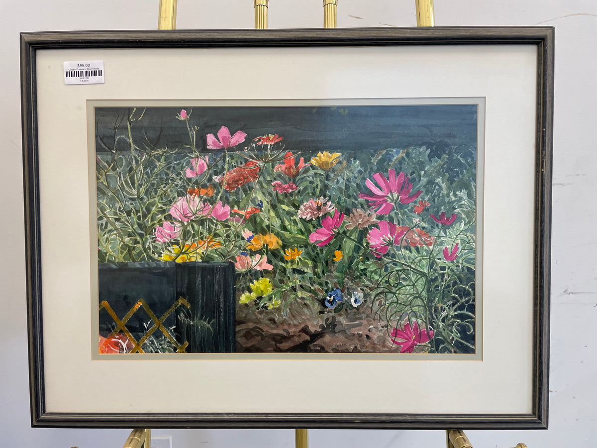 Garden Flowers in Bloom