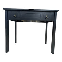 Noir Vanity Desk + Stool