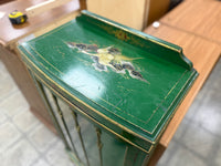 Green Vintage Display Cabinet