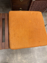 MCM Slatted Bench With 2 Cushions