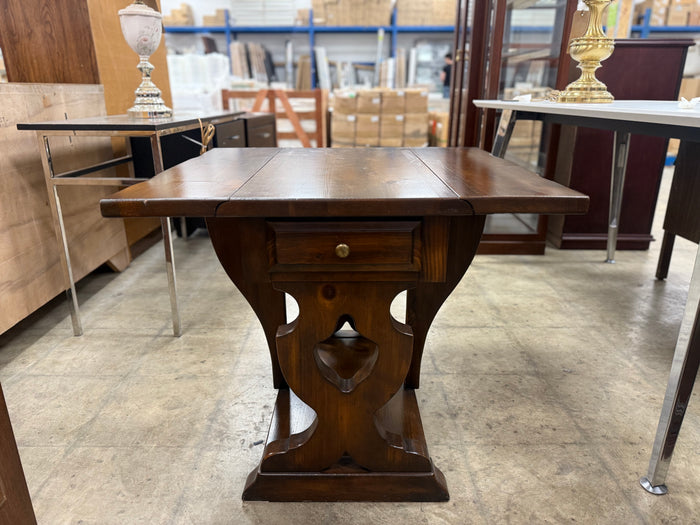 Small Dark Brown Foldable Table