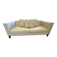 Grey Tuxedo Sofa