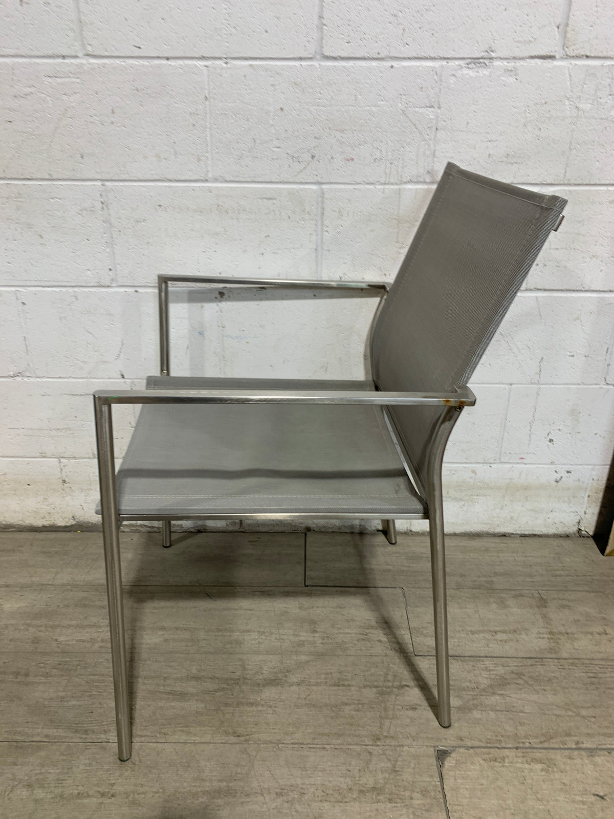 Stackable Chrome Chair