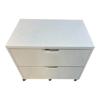 Damio White Filing Cabinet
