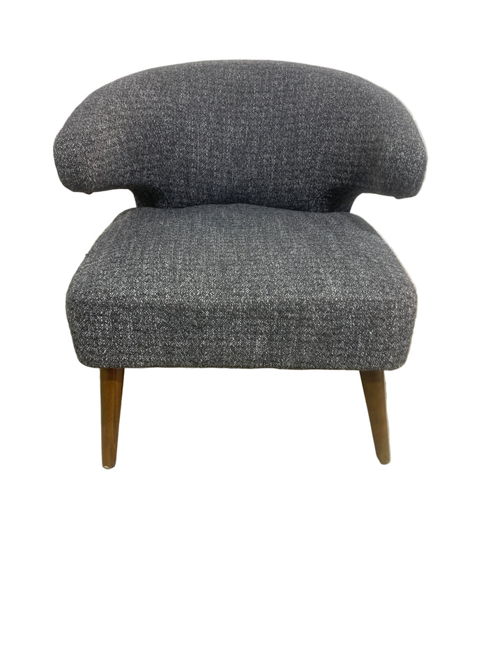 Grey fabric Accent Chair