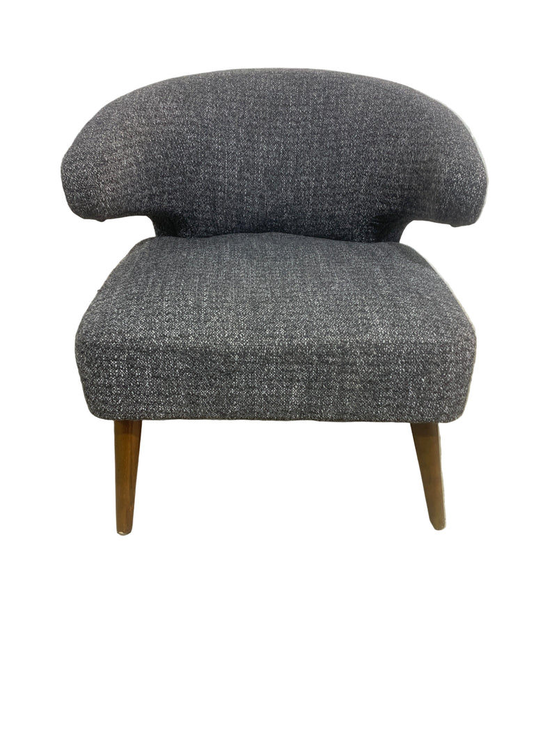 Grey fabric Accent Chair