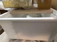 33 inch White Composite Granite Farmhouse Sink With Accessories