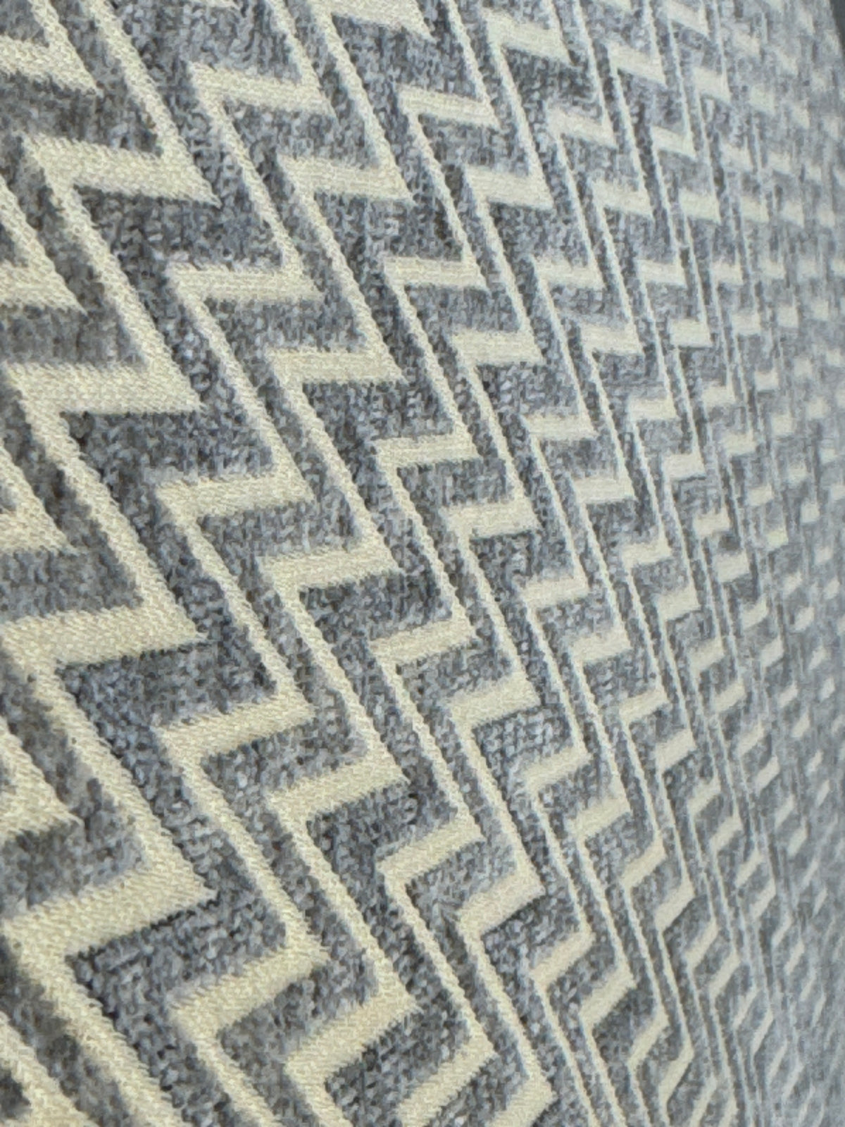 4 Chevron Upholstery Wingback Dining Chair's
