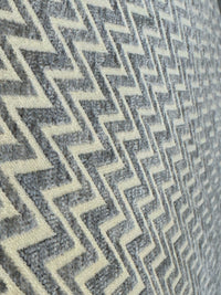 4 Chevron Upholstery Wingback Dining Chair's