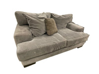 Grey loveseat