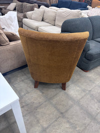 Vintage Mid-Century Mustard Yellow Armchair