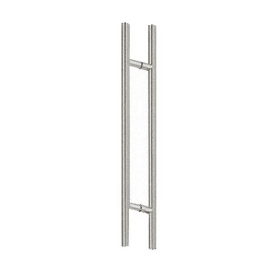 48-inch L Brushed Stainless Back-to-Back Ladder Style Door Handle